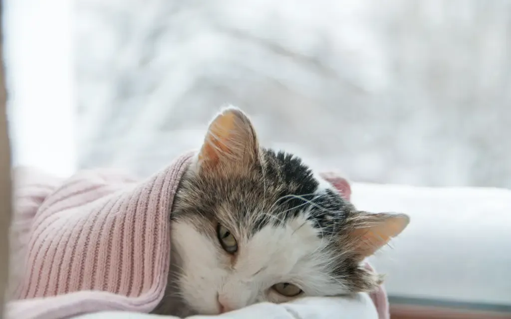 Tegn på at katten ikke har det bra
